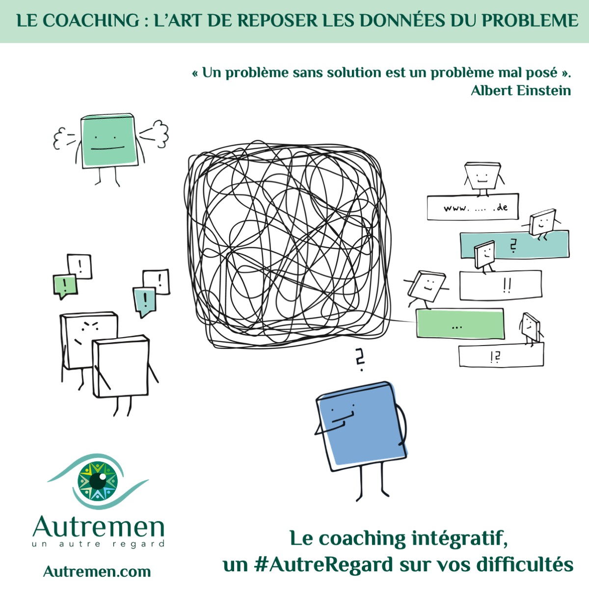 le coaching intégratif : l'art de reposer les données du problème un coaching systémique global qui analyse de façon holistique la situation
