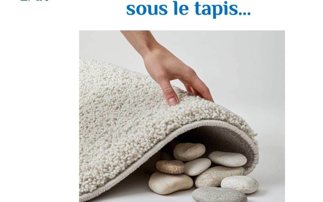 Les problèmes sous le tapis ?