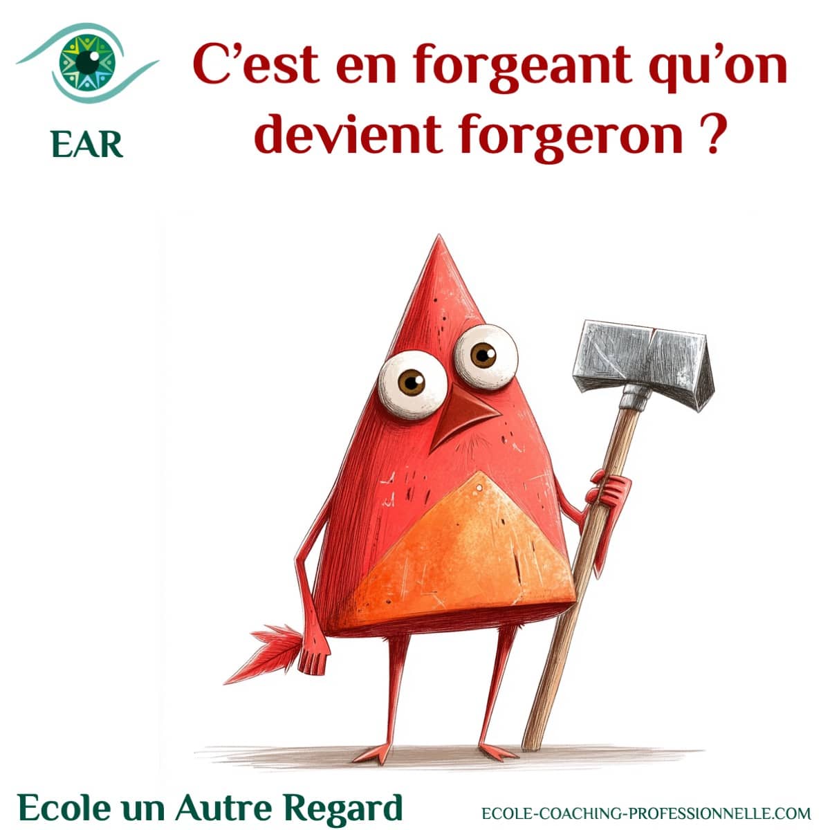 c'est ne forgeant qu’on devient forgeron?