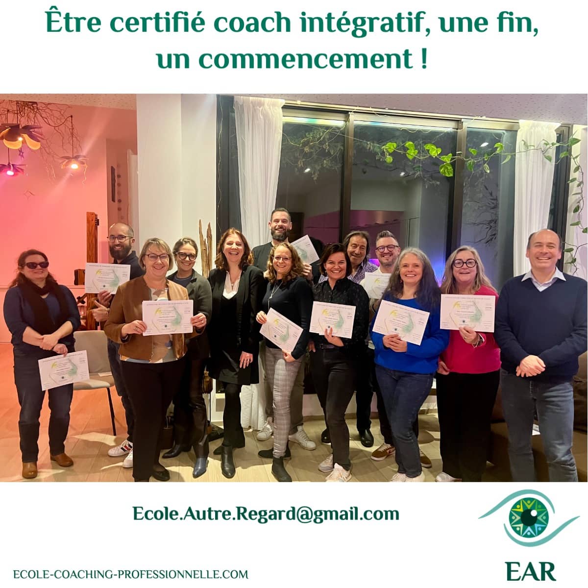 Être certifié coach : un aboutissement… et un nouveau départ !