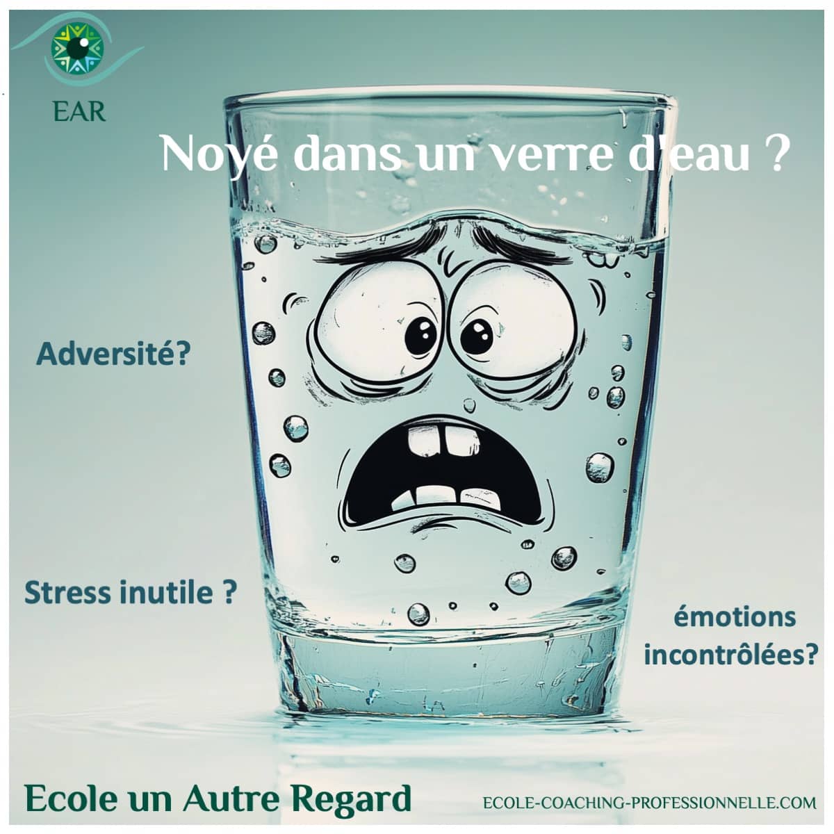 Noyé dans un verre d’eau ?