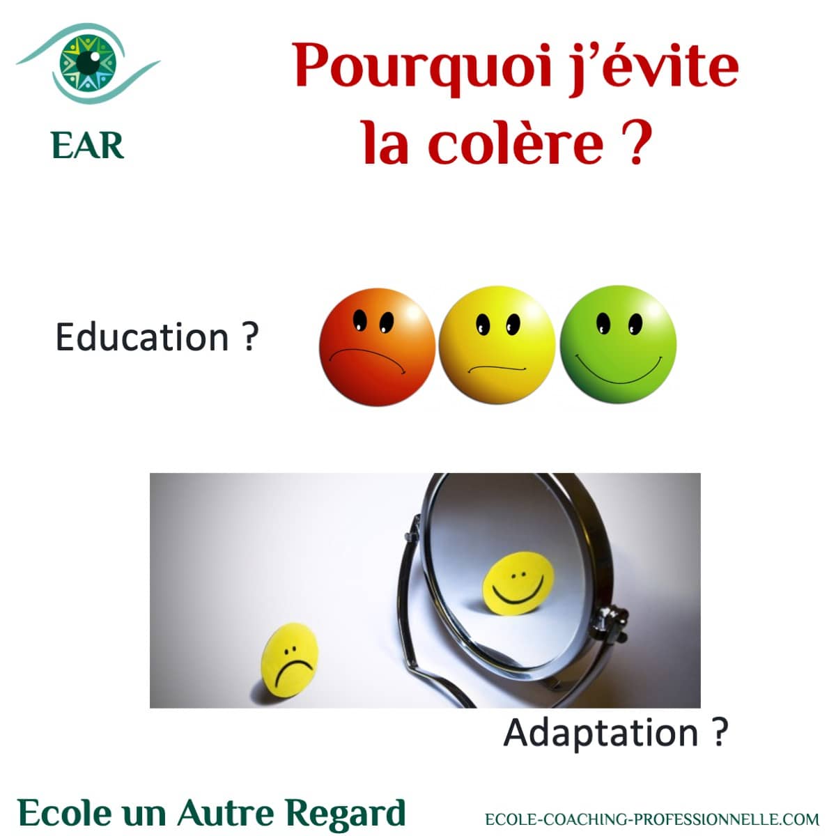 EAR le coaching intégratif pour mieux gérer les émotions et la colère pourquoi j'évite la colère 