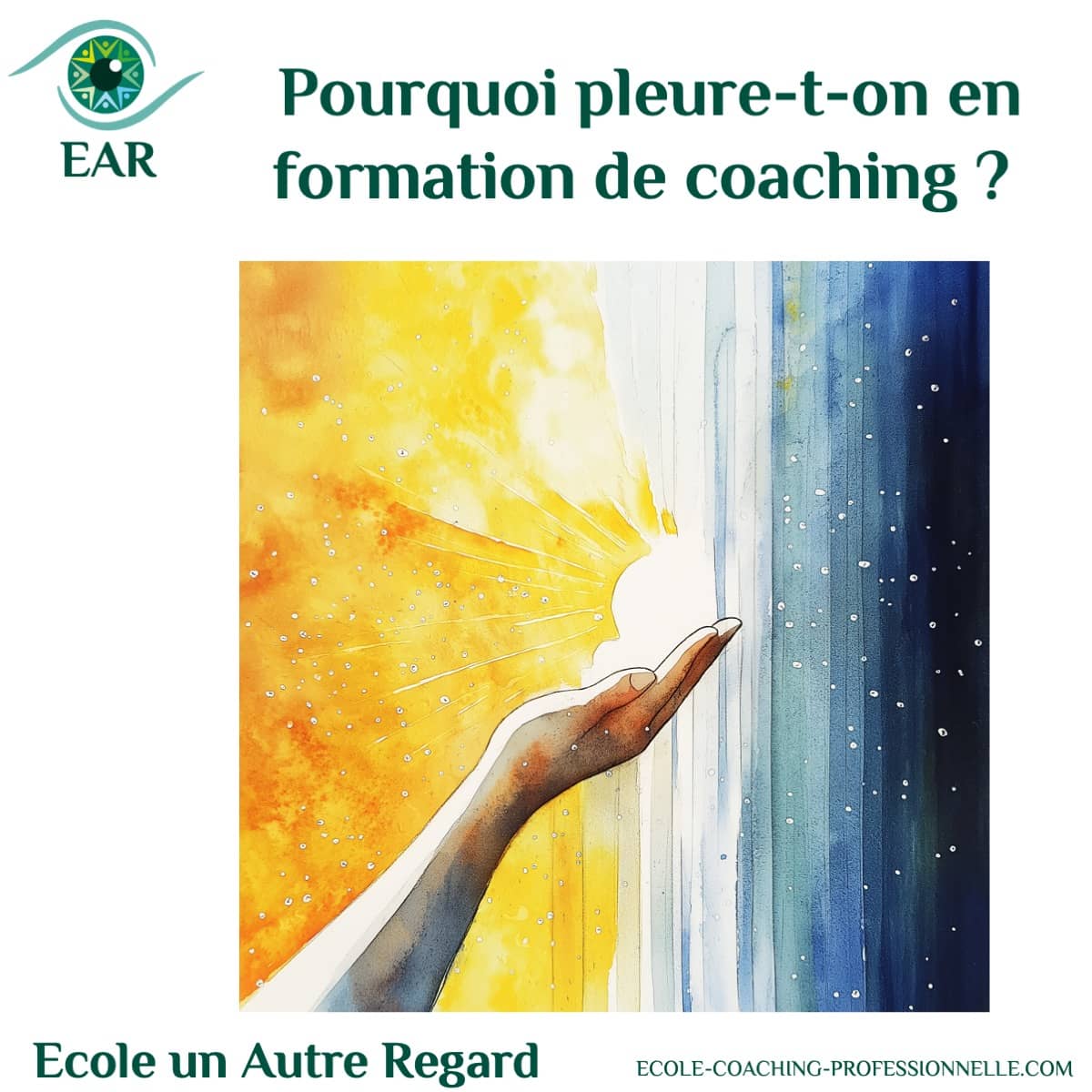 Pourquoi pleure-t-on en formation de coaching ?