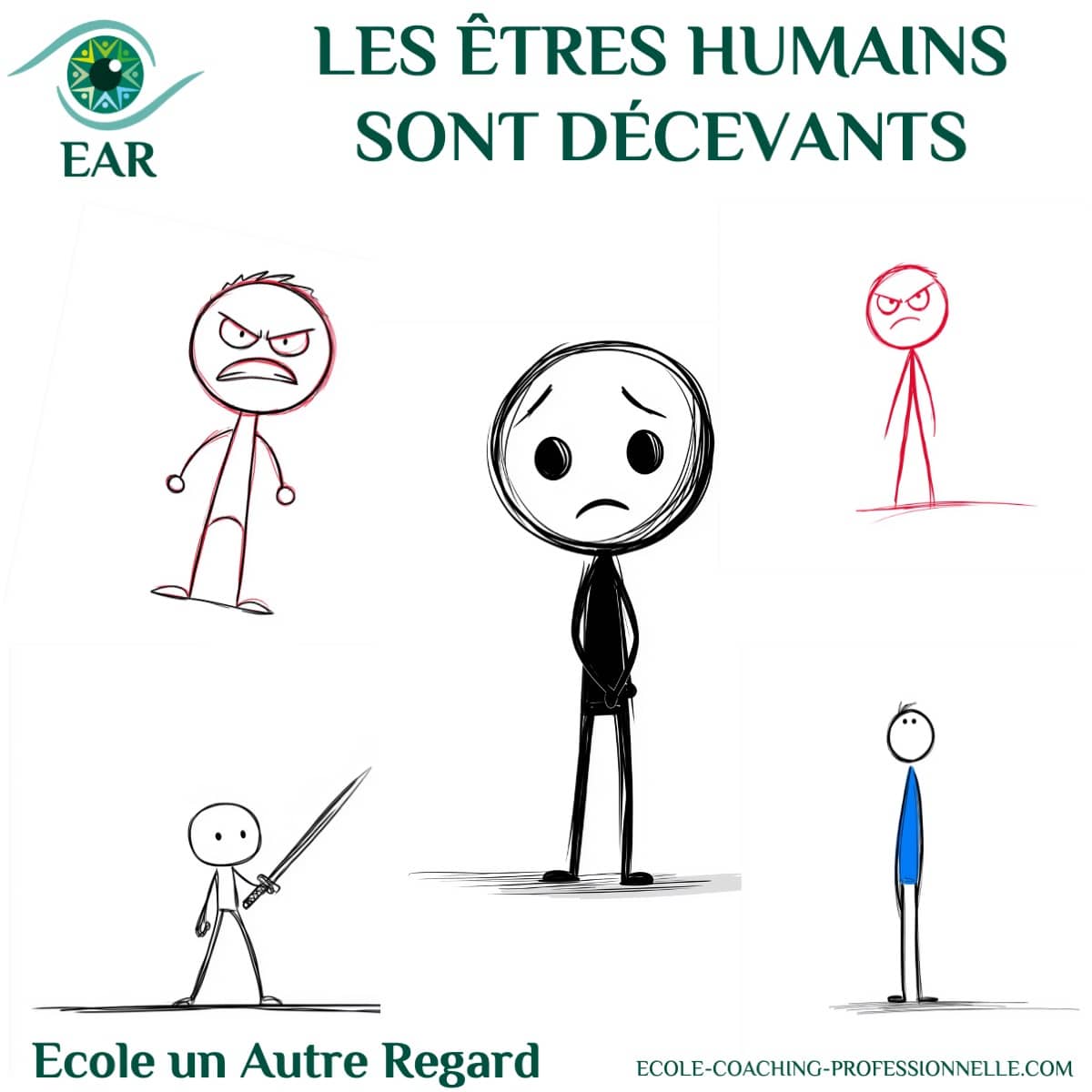 LES HUMAINS SONT DÉCEVANTS Agressifs, incompréhensifs, indifférents… Certains ne savent pas écouter
