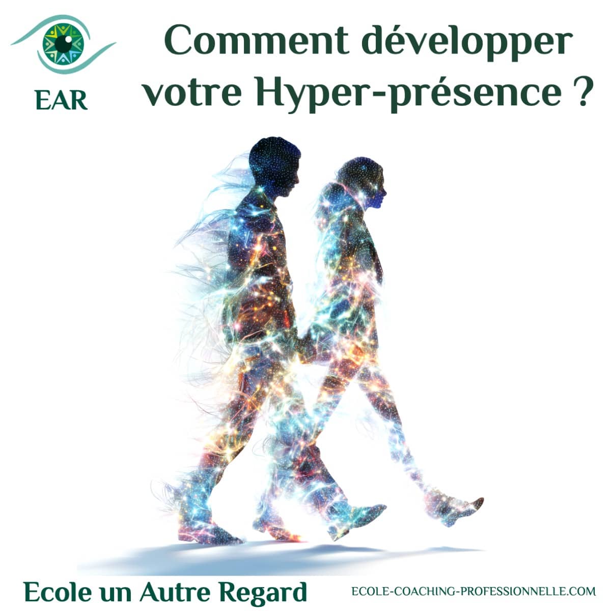 Pour devenir coach, développer votre Hyper-Présence compétence essentielle pour tout coach. Elle ne se résume pas à “être attentif” : c’est l’art de mobiliser pleinement les 5 C — Cerveau, Corps, Cœur, Créativité et Conscience — pour percevoir dans la globalité et accompagner en profondeur
