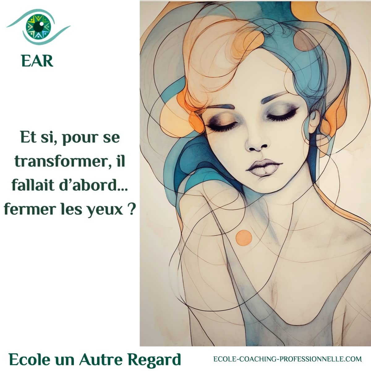 Et si il fallait fermer les yeux pour mieux écouter ?
