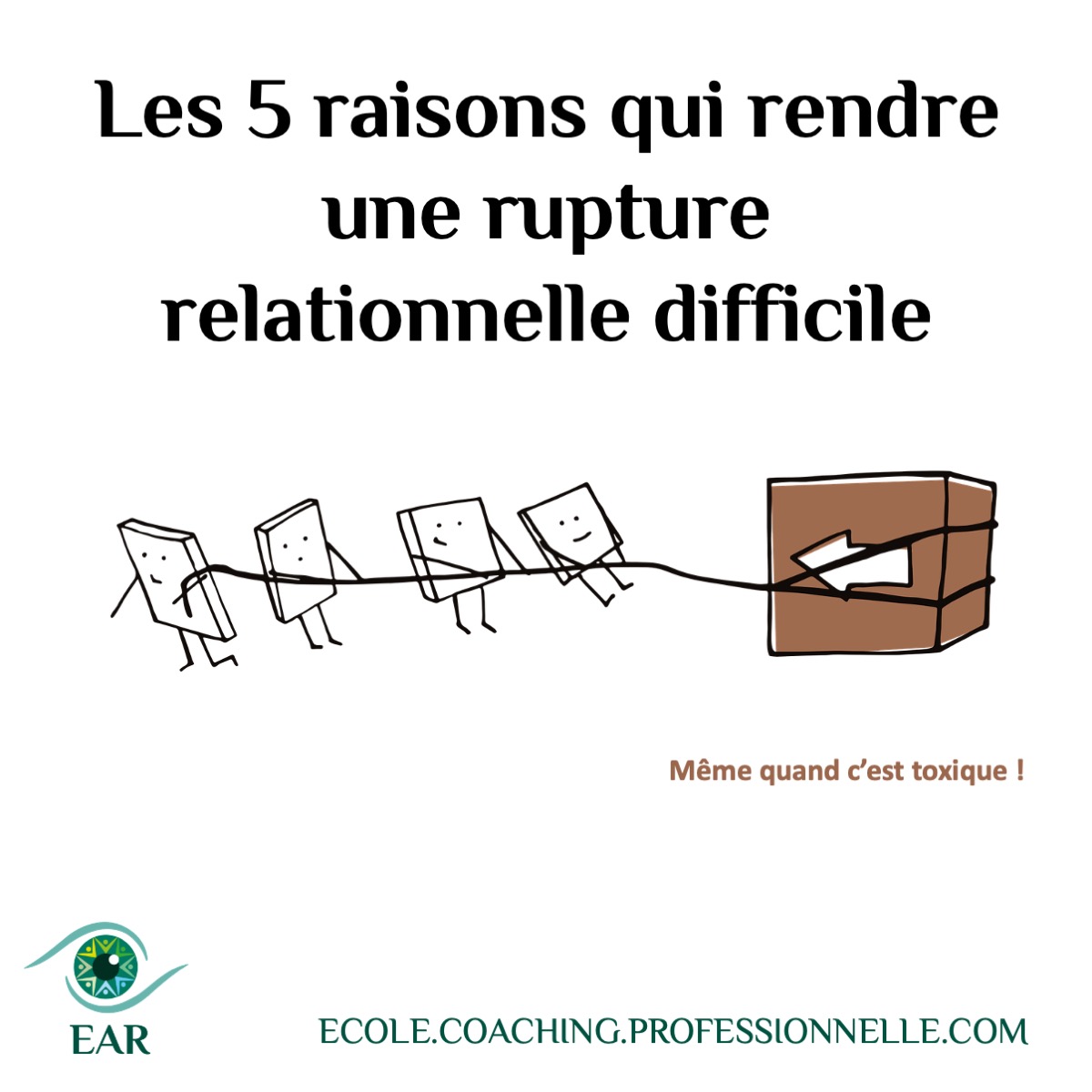 Les 5 raisons pour lesquelles c'est difficile de rompre