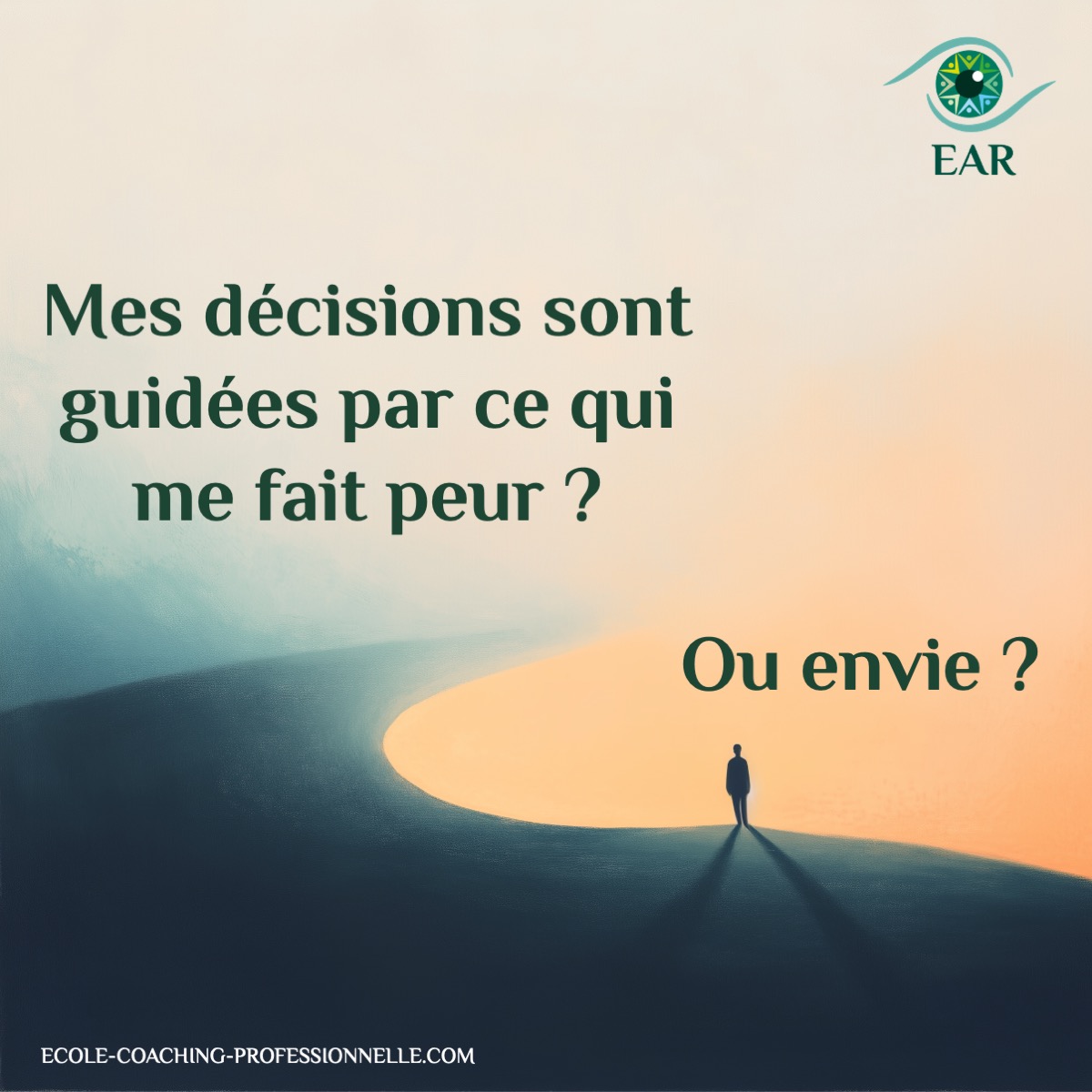 comment je décide ? votre dernière grande décision : vous l'avez prise pour fuir quelque chose, ou pour aller vers quelque chose ?