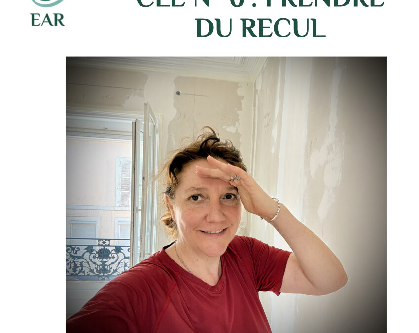 Prendre du recul